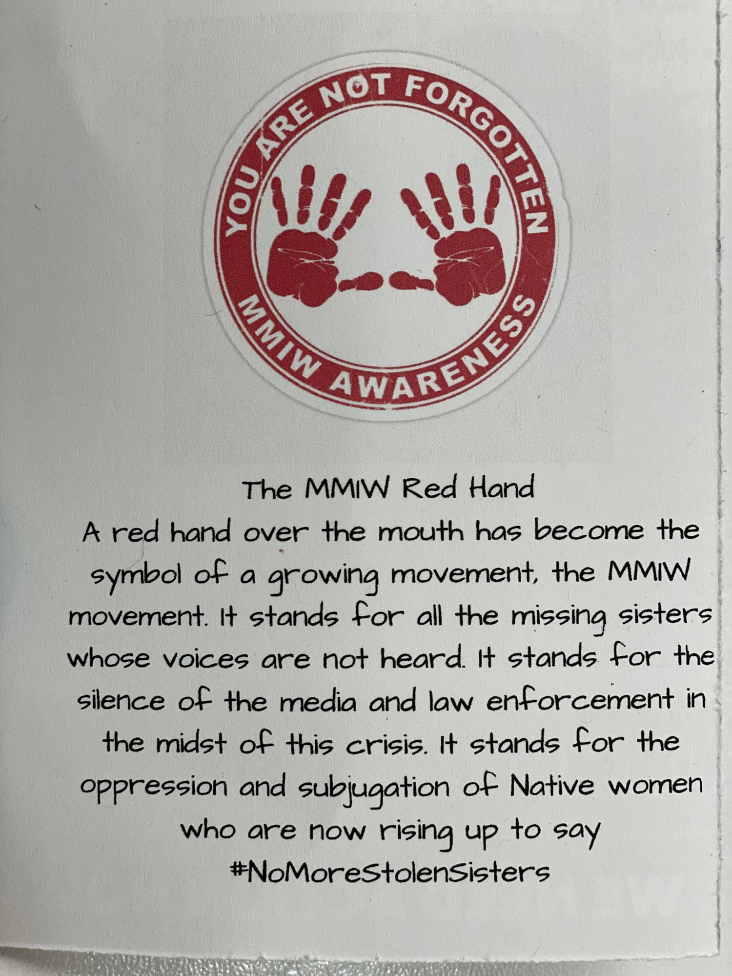 MMIW Awareness Project