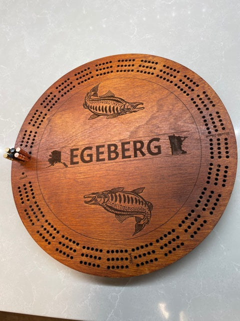 Customized Cribbage Board