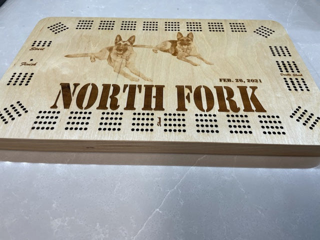 Customized Cribbage Board